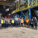 Codelco Ventanas acelera puesta en marcha del Horno Cilíndrico Rotatorio con intenso programa de entrenamiento